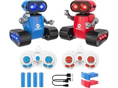 UFLYTOO LA RC Robot Toy w/ LED Eyes Music & Dance