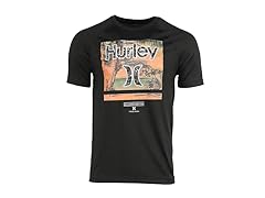 Hurley Men's Graphic Palm Tree Sun Shirt