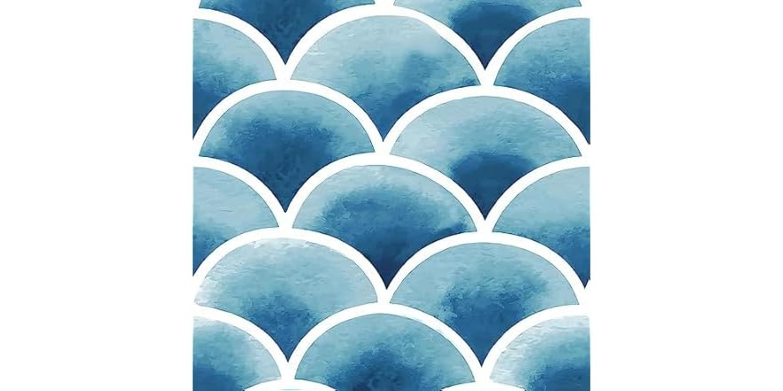 Safiyya Wavy Peel and Stick Wallpaper