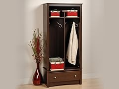 Espresso Entryway Organizer