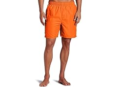 Kanu Men's Orange Havana Swim Trunks (S)