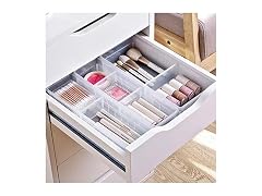 MineSign 4 Pcs Desk Drawer Organizer Kitchen