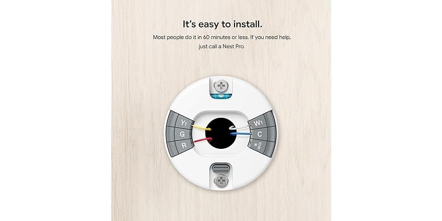 Google Nest Smart Thermostat E, 3rd Generation