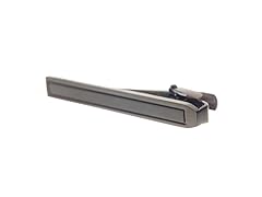 Black Stainless Steel Tie Clips