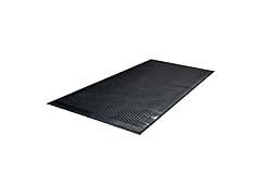 Clean Step Black Rubber Scraper Mat
