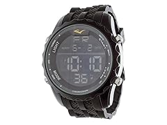 S.S. Case Digital Rubber Strap Watch (2 Colors)