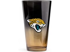 JAGUARS Glass Tumbler (18oz)