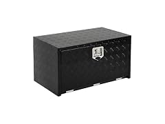 Heavy Duty Aluminum Underbody Tool Box Spray Black, Single Lock