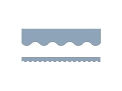 Teacher Created Resources Cottage Blue Scalloped Border