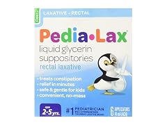 Fleet Pedia Lax Glycerin Supplements 6ct