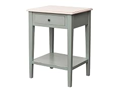 Catalina Side Table w/White Top