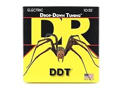 Drop Down Tuning Electric Guitar Strings (Medium - Heavy (10-52)