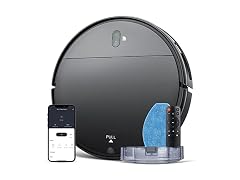 Robot Vacuum and Mop Combo, WiFi/App/Alexa, Robotic Vacuum Cleaner with Schedule, 2 in 1 Mopping Robot Vacuum with Watertank and Dustbin, Self-Charging, Slim, Ideal for Hard Floor, Pet Hair, Carpet (Open Box)