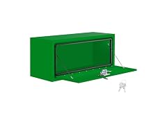 MOVECOM Steel Truck Bed Tool Box Green