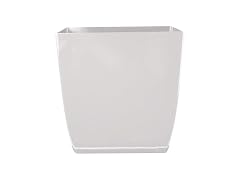 Aria Self Watering Square Plant Pot w/Drainage