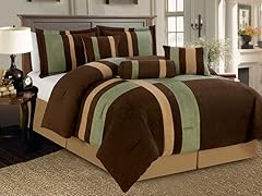 Reham 7pc Comforter Set - Sage - 2 Sizes