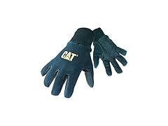 CAT Cotton Jersey Work Gloves  Black, Large