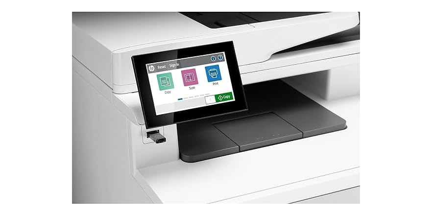 HP Color LaserJet Enterprise M480f Multifunction Duplex Printer