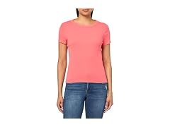 GAP Women (XS) Solid Rib Knit Fresh Top