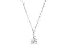 Moissanite Diamond Graduating Necklace