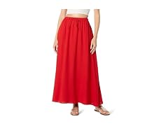 The Drop Women (L) Pull-on Maxi Skirt