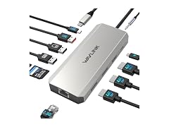 WAVLINK Triple Monitor Docking Station