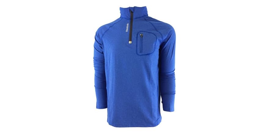 Reebok Sport 1/4 Zip Active Pullover, 4 Colors