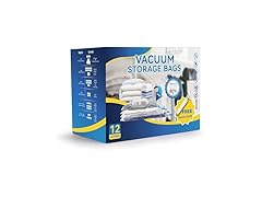 Simple Deluxe 12 Jumbo Vacuum Storage Bags