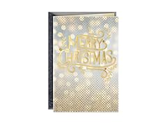 Hallmark Gold Christmas Card