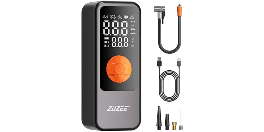 High-Speed Portable Tire Inflator