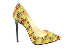 Yellow Pigalle 120 tissu afri loubi