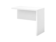 BBF Echo 36W Desk Return in Pure White