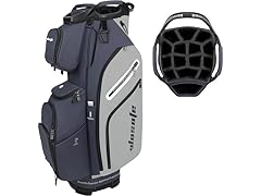 14-Way Golf Cart Bag with Insulated Cooler Pouch