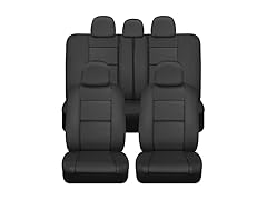 Simple Deluxe BDk Faux Leather Car Seat Cover Full Se