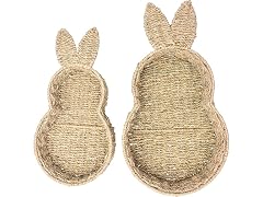 Boston International Bunny-Shaped Seagrass Baskets