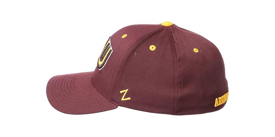 ZHATS Men's Adjustable Baseball Cap - Arizona Wildcats Embroidered Hat, Black, Relaxed Fit