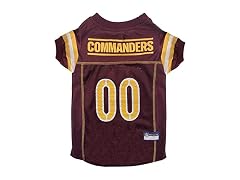 Pets First NFL NFC East Mesh Jersey for Dogs, Commanders