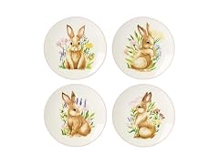 Lenox Bunny 4-Piece Easter Accent Plates