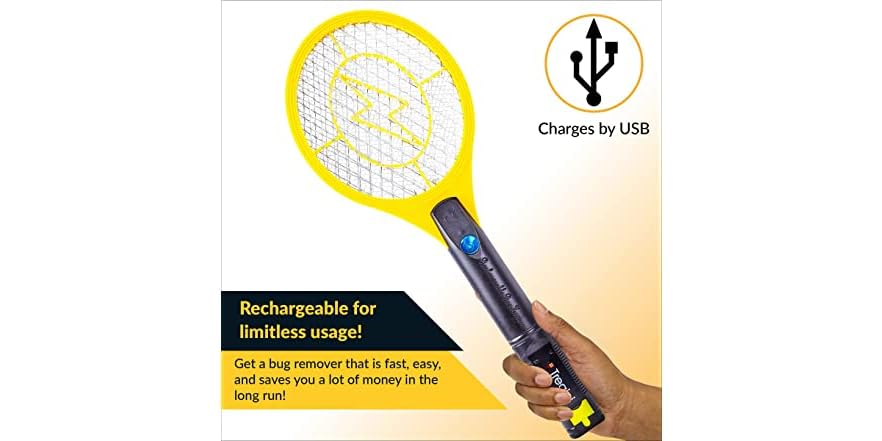 Tregini Mini Electric Fly Swatter