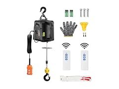 VEVOR 3-in-1 Electric Hoist Winch