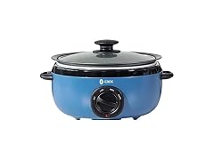 3.5 Quart Slow Cooker,Blue
