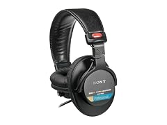 sony X00364VQ65 Sony MDR7506 Professional Large Diaphra bla (Open Box)