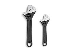 EXXO 4003 2 pc Adjustable Wrench Set