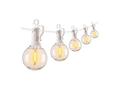 Brightown Outdoor String Lights, 50FT White