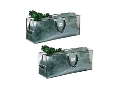 VENO 2 Pack Clear Christmas Tree Storage Bag