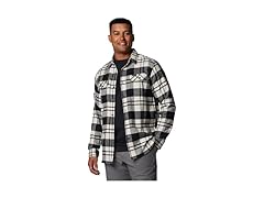 Men's Flare Gun Stretch Flannel Black (1X)