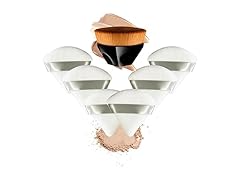 Triangle Powder Puffs and Kabuki Brush