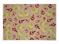 Fern Around Beige 5' x 7.6' Rug