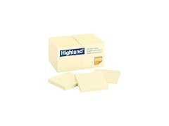 Highland Sticky Notes 3 x 3 Yellow