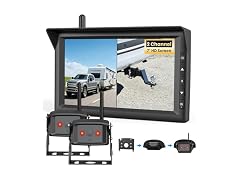 AUTO-VOX 7in Dual Wireless RV Camera